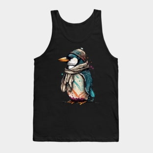 Chilly Penguin Tank Top